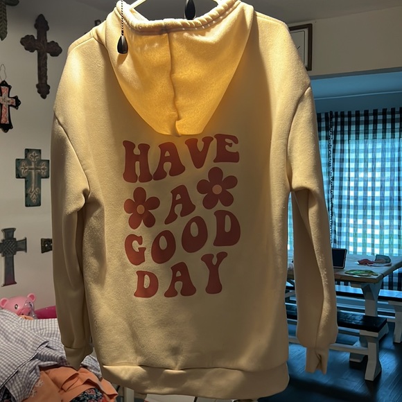 Tops - GUC HAVE A GOOD DAY HOODIE SIZE MEDIUM